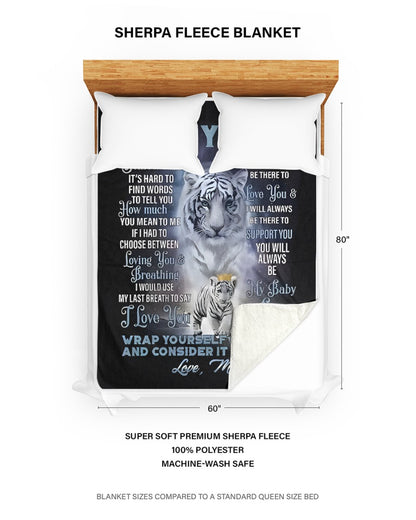 Special Gift For Your Son Blanket - From Mom (SKUB11-161)