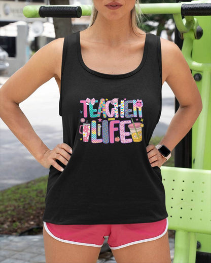 "TEACHER LIFE" – T – SHIRT FOR WOMEN – TIEN00 (SKU2607-176)