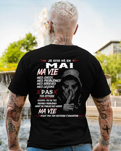 MA VIE – T-shirt pour homme – DOAN05 (SKU12-269-05)