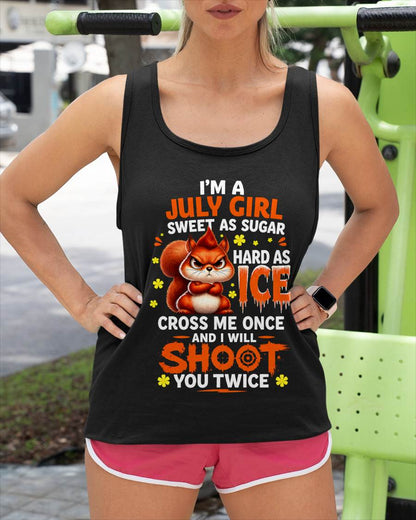 JULY – "SWEET AS SUGAR - HARD AS ICE" – O VERSION – T – SHIRT FOR WOMEN – TIEN07 (SKU2608-49-07)