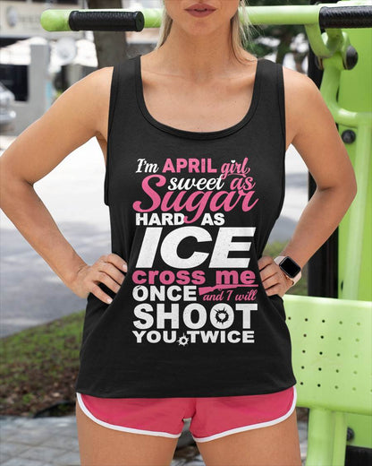 APRIL – "SWEET AS SUGAR - HARD AS ICE" – T – SHIRT FOR WOMEN – TIEN04 (SKU2607-135-04)