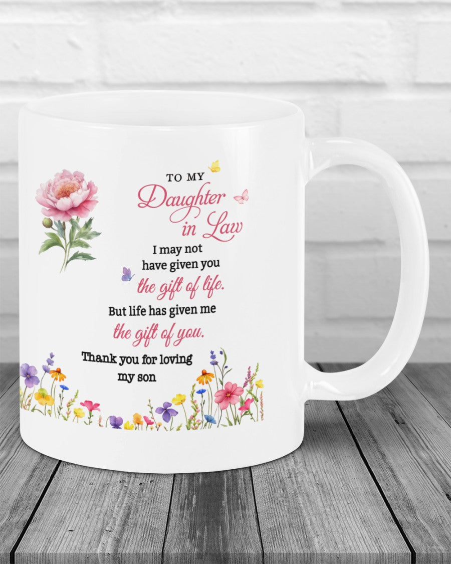 SPECIAL MUG FOR DAUGHTER - IN LAW - GIFT FROM MOM - TIEN00 (SKU2607-33)