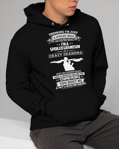 Spoiled by Grandma Shirt – From Grandma to Grandson TIEN00 (SKU-GMS2-00)