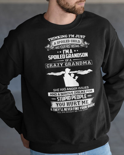 Spoiled by Grandma Shirt – From Grandma to Grandson TIEN00 (SKU-GMS2-00)