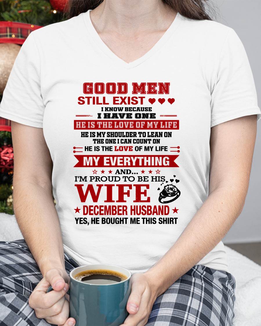"My Husband Is The Love Of My Life" – The Special T - Shirt From Husband –TIEN12 (SKU2605-364-12)