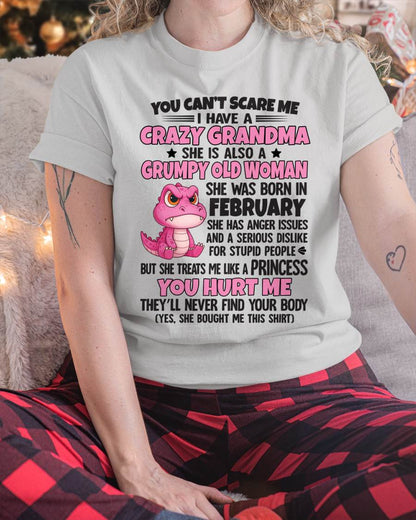 You Can’t Scare Me - Gift For Grandson And Granddaughter From Grandma - DOAN02 (SKU09-130-02)