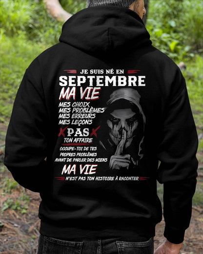 MA VIE – T-shirt pour homme – DOAN09 (SKU12-269-09)