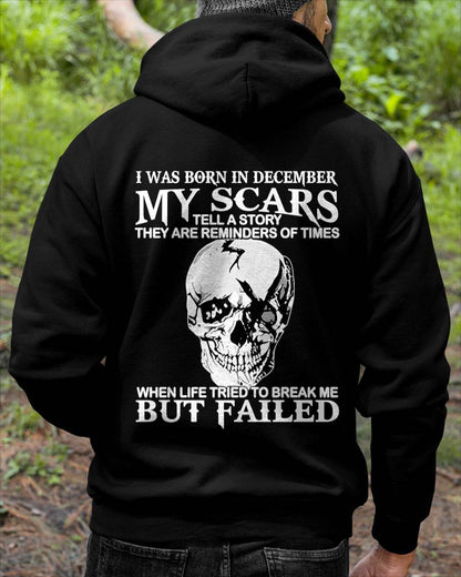 My Scars Tell A Story – T-Shirt For Man – DOAN12 (SKU10-27-12)