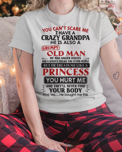 I Have A Crazy Grandpa - Gift For Grandson And Granddaughter From Grandpa - DOAN00 (SKU09-143-00)