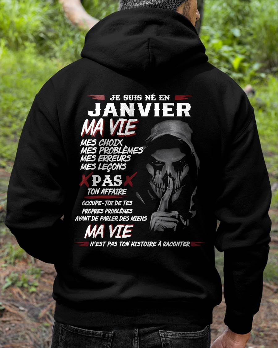 MA VIE – T-shirt pour homme – DOAN01 (SKU12-269-01)