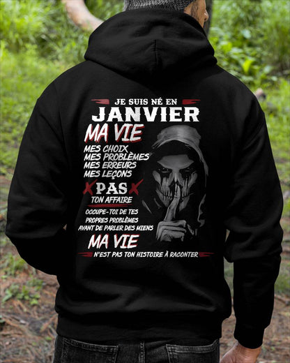 MA VIE – T-shirt pour homme – DOAN01 (SKU12-269-01)