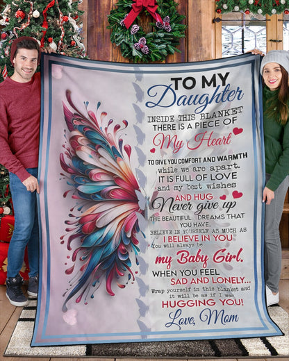 Special Gift For Your Daughter Blanket - From Mom (SKUB11-152)
