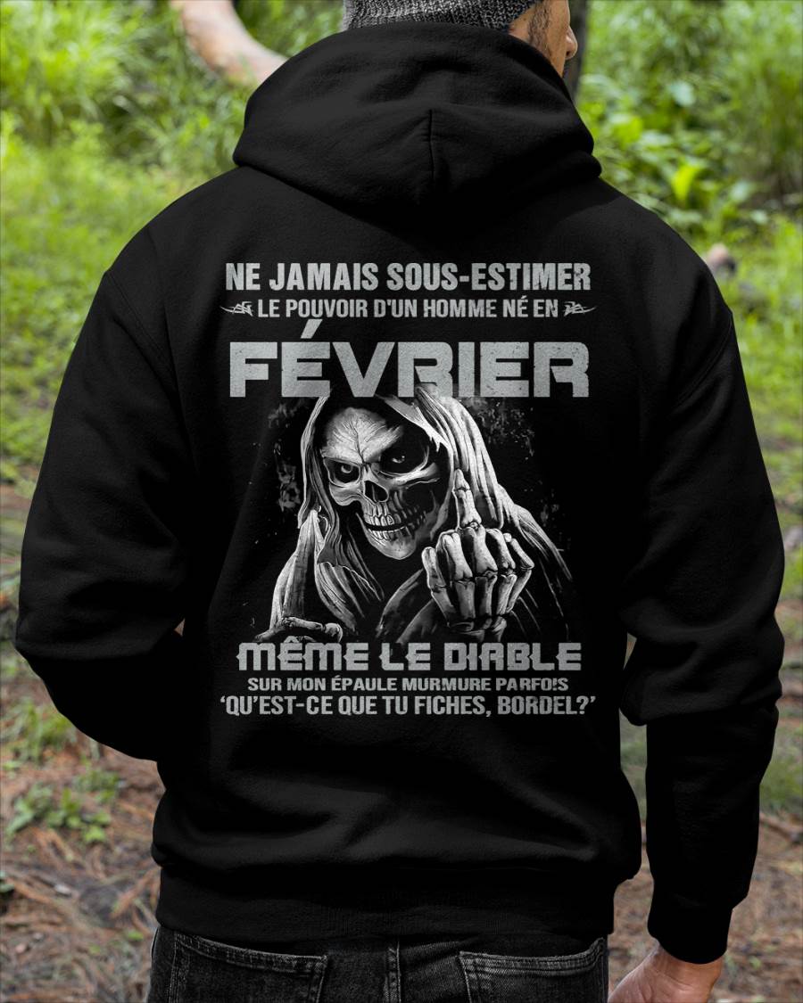 LE POUVOIR D’UN HOMME NÉ EN – T-SHIRT POUR HOMME – DOAN02 (SKU08-61-02)