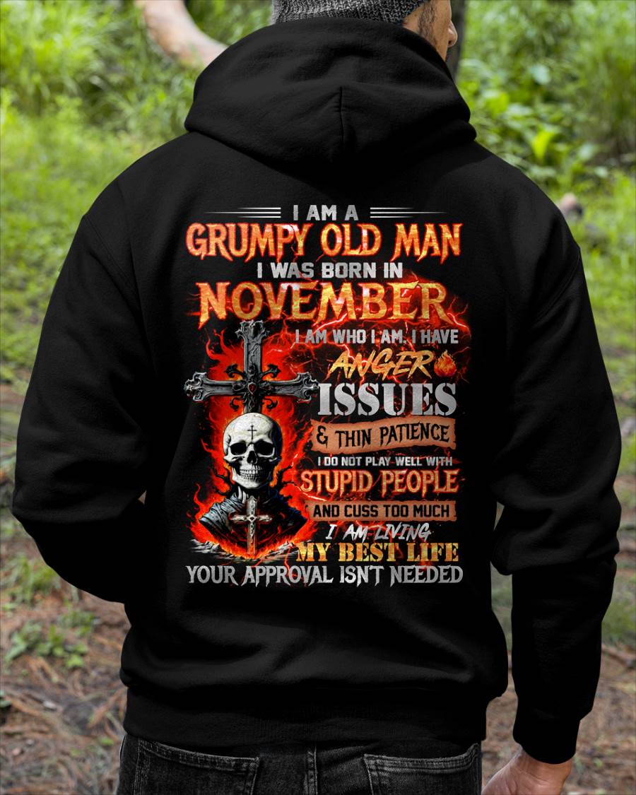 I AM A GRUMPY OLD MAN – T-SHIRT FOR MAN – DOAN11 (SKU12-319-11)