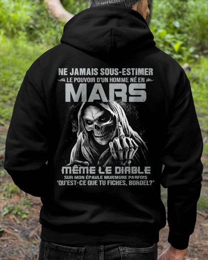 LE POUVOIR D’UN HOMME NÉ EN – T-SHIRT POUR HOMME – DOAN03 (SKU08-61-03)