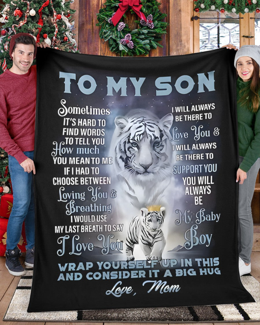 Special Gift For Your Son Blanket - From Mom (SKUB11-161)