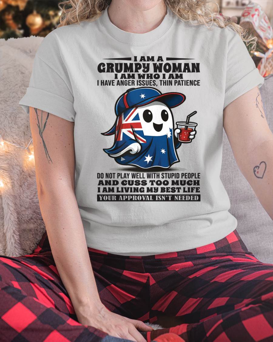 I Am A Grumpy Woman - T Shirt For Woman - DOAN (SKU09-83)