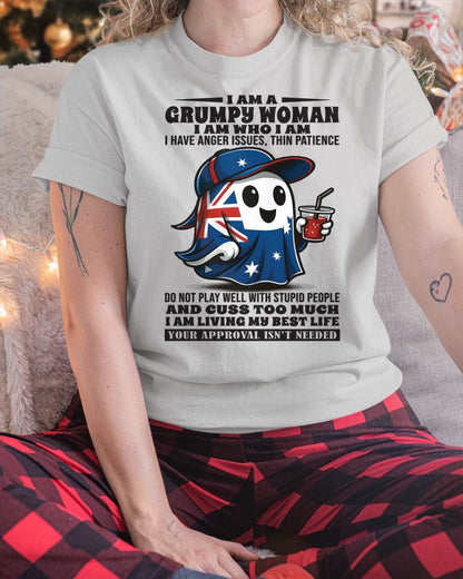 I Am A Grumpy Woman - T Shirt For Woman - DOAN (SKU09-83)
