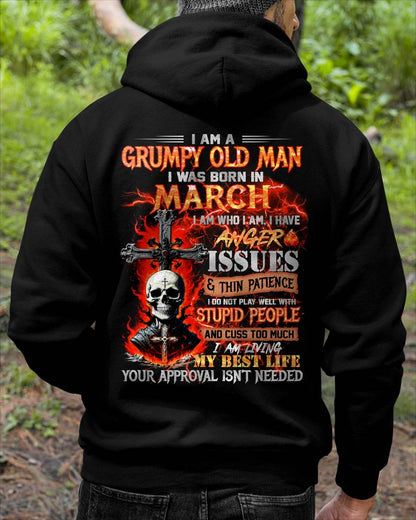 I Am A Grumpy Old Man – T-Shirt For Man – DOAN03 (SKU12-319-03)