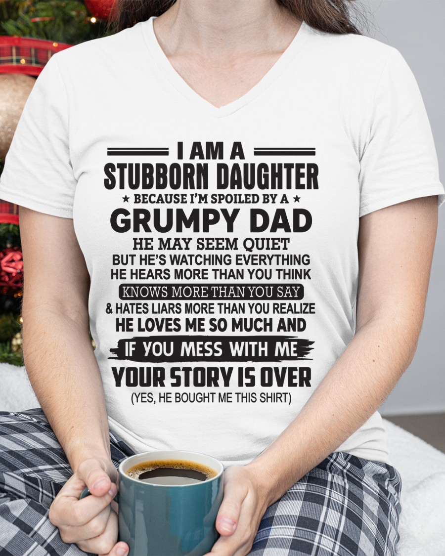 I'M A STUBBORN DAUGHTER - FROM DAD TO DAUGHTER - TIEN01 (SKU26T-01-52-00)