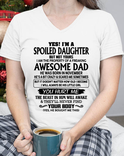 NOVEMBER – "I WILL ALWAYS BE LITTLE GIRL OF MY DAD"  –  SPECIAL GIFT FROM DAD – TIEN11 (SKU2607-107-11)