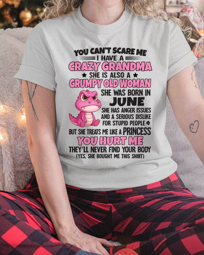 You Can’t Scare Me - Gift For Grandson And Granddaughter From Grandma - DOAN06 (SKU09-130-06)
