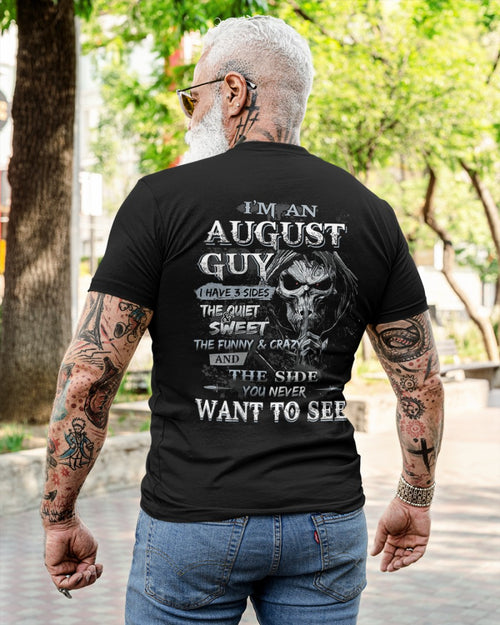 AUGUST - I HAVE 3 SIDES - T-SHIRT FOR MAN - DOAN08 (SKU07-60-08)
