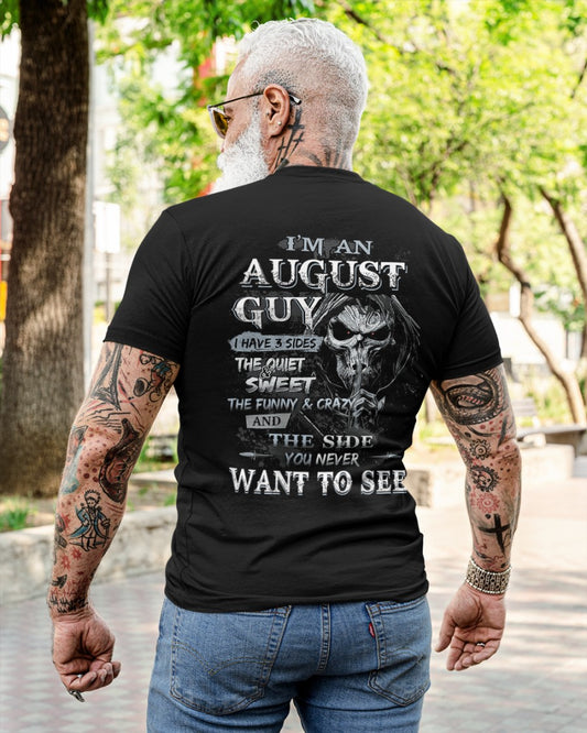 AUGUST - I HAVE 3 SIDES - T-SHIRT FOR MAN - DOAN08 (SKU07-60-08)