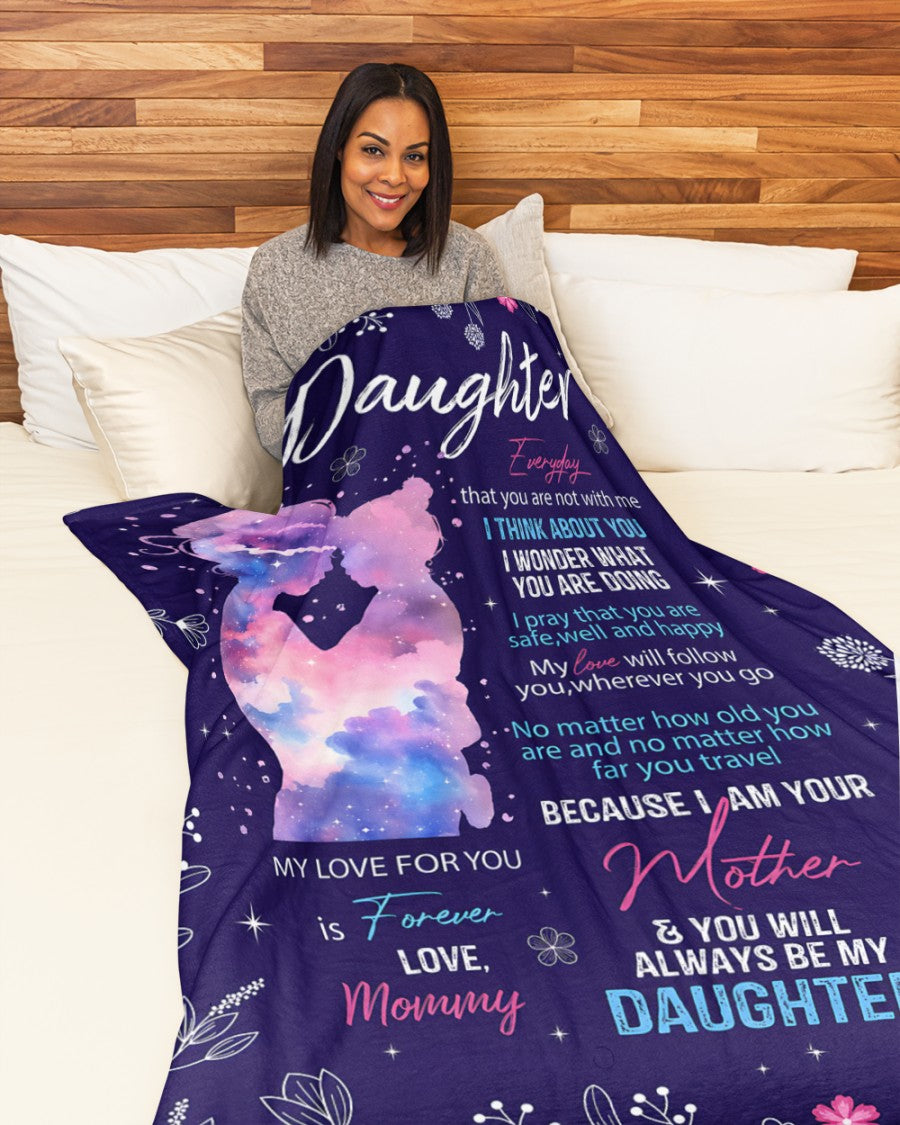 SPEICAL BLANKET TO YOUR DAUGHTER - A WARM HUG FROM MOM - TIEN00(SKU2606-390)
