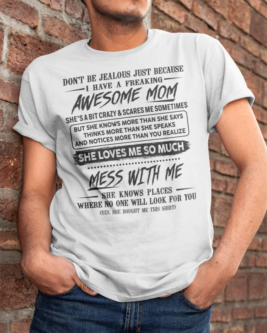 Awesome Mom - Perfect Gift For Your Son From Mom - DOAN00 (SKU TRI 03.03.03)