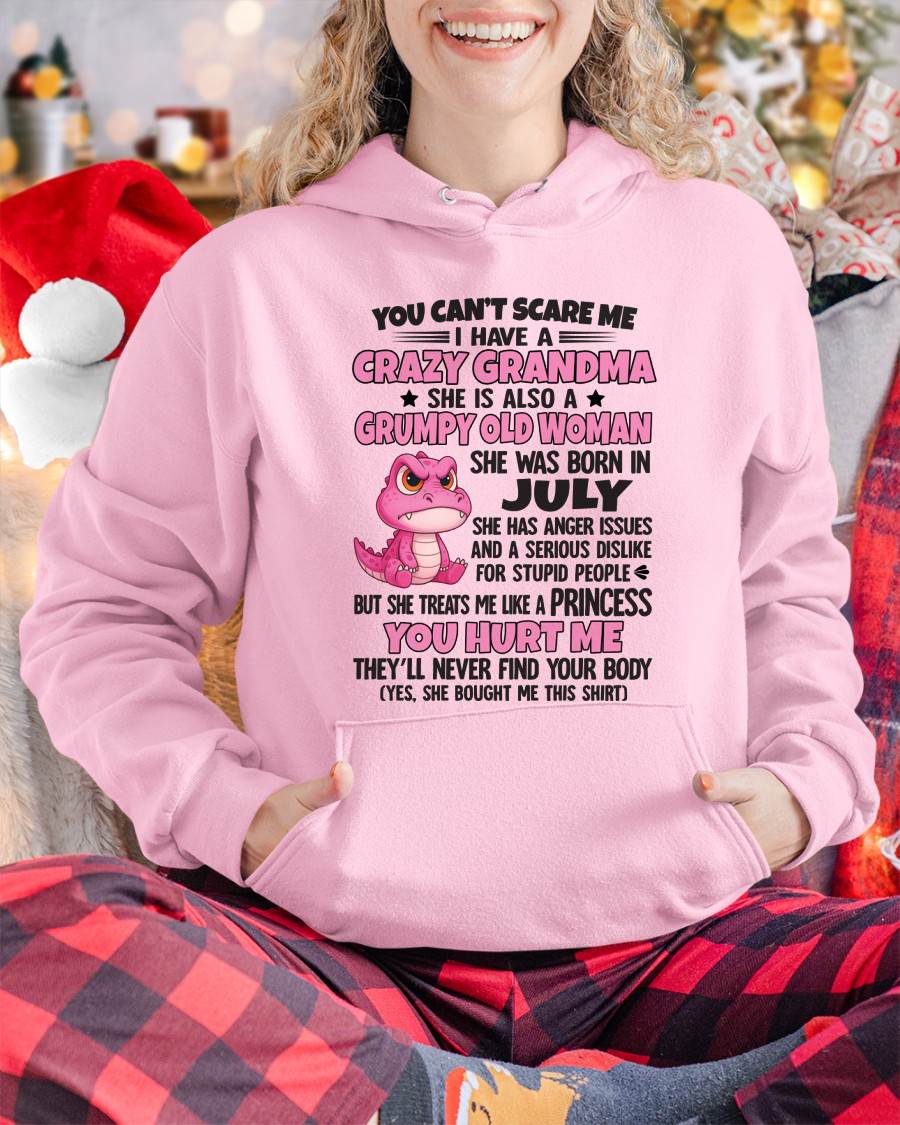 You Can’t Scare Me - Gift For Grandson And Granddaughter From Grandma - DOAN07 (SKU09-130-07)