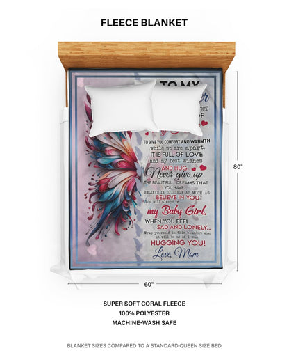 Special Gift For Your Daughter Blanket - From Mom (SKUB11-152)