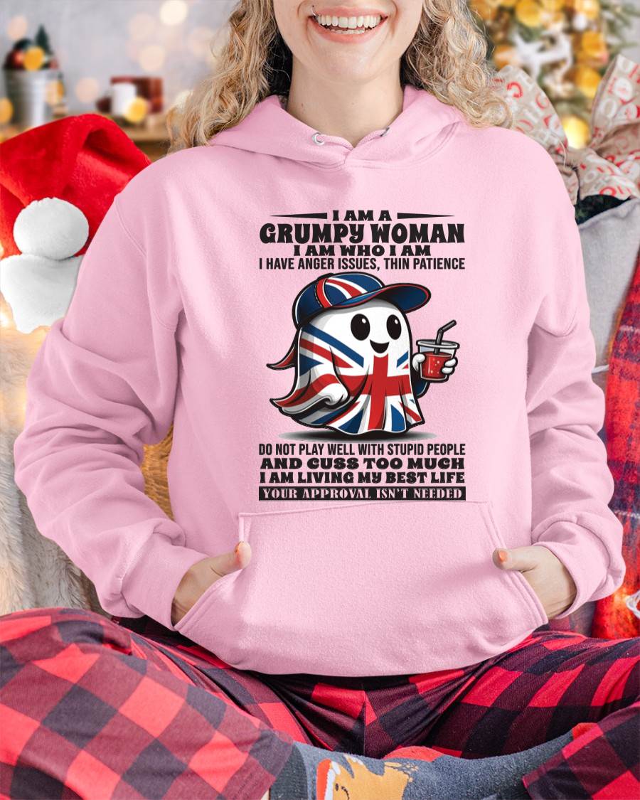 I Am A Grumpy Woman - T Shirt For Woman - DOAN (SKU09-82)