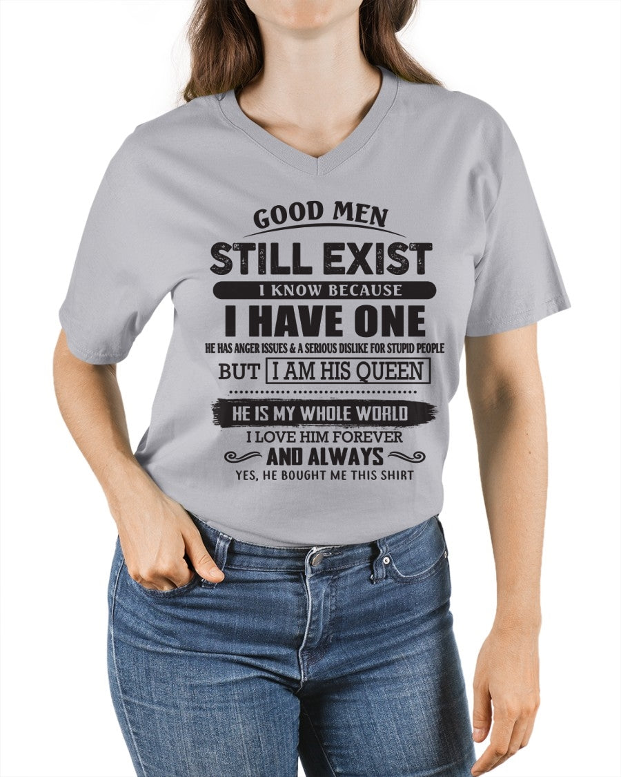 Good Men Still Exist - Perfect Gift For Your Girlfriend, Wife From Husband / Man - TIEN00 (SKU07-166-00)
