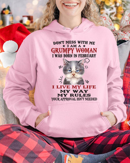 Don’t Mess With Me I Am A Grumpy Woman – T Shirt For Woman – DOAN02 (SKU09-94-02)