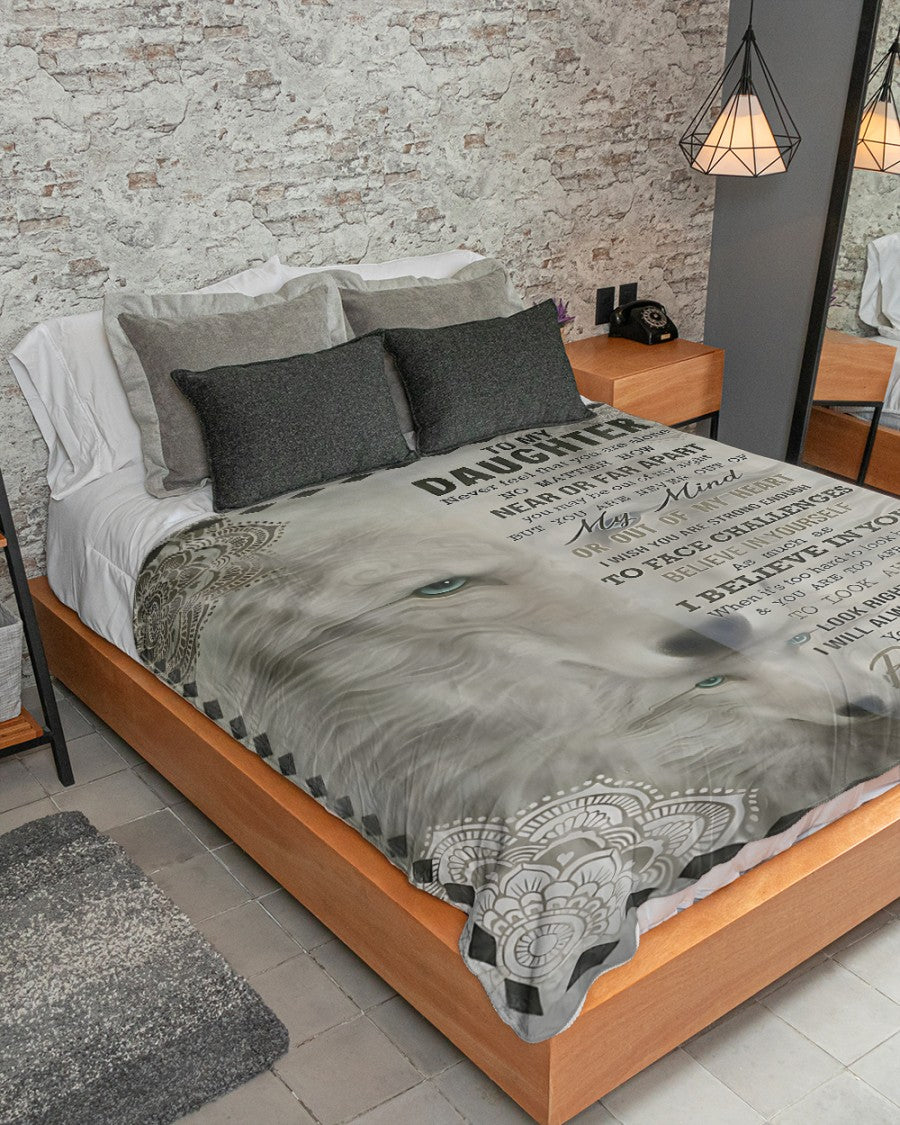 Special Gift For Your Daughter Blanket - From Mom (SKUB11-132)