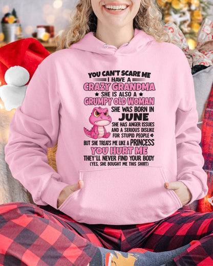 You Can’t Scare Me - Gift For Grandson And Granddaughter From Grandma - DOAN06 (SKU09-130-06)