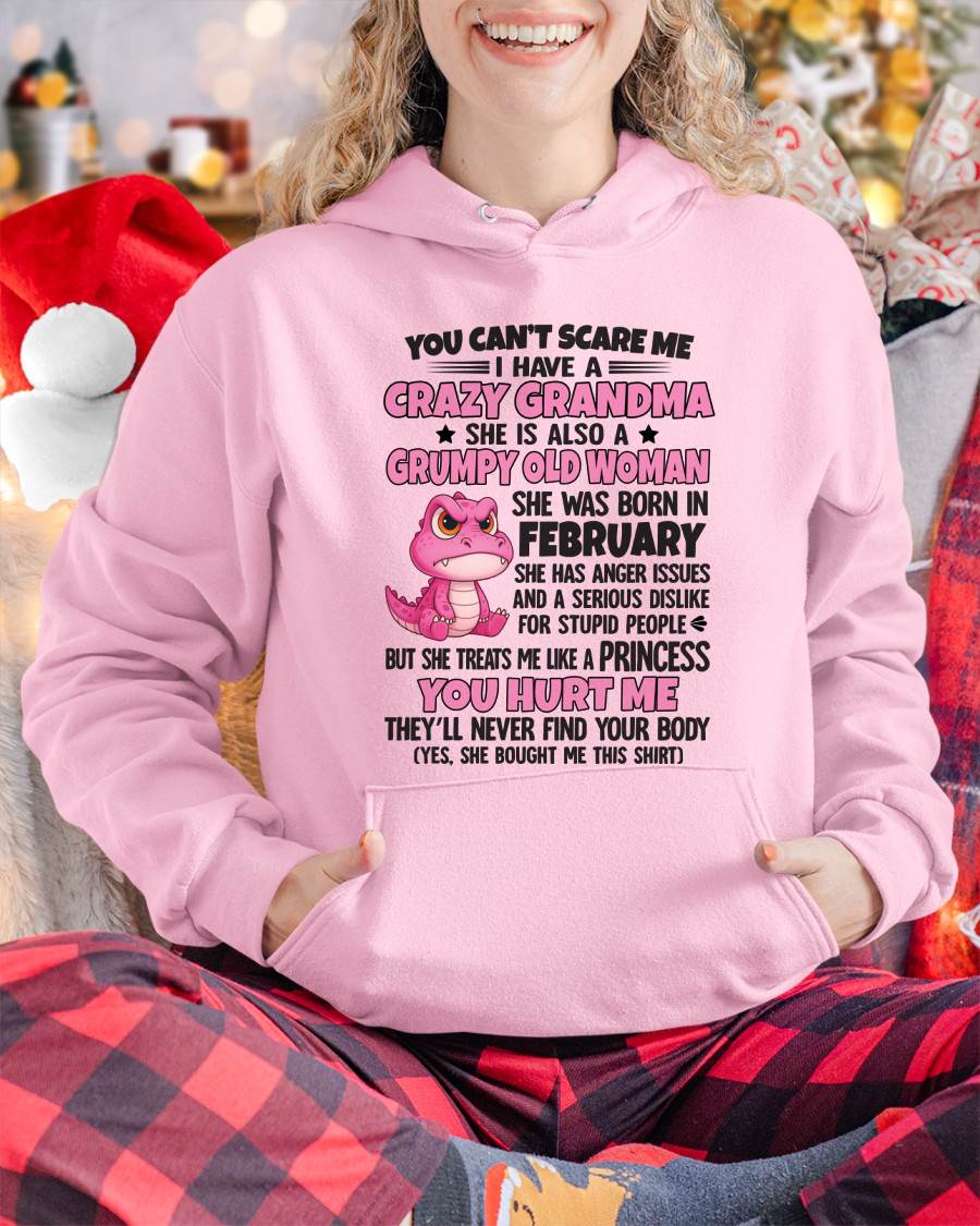 You Can’t Scare Me - Gift For Grandson And Granddaughter From Grandma - DOAN02 (SKU09-130-02)