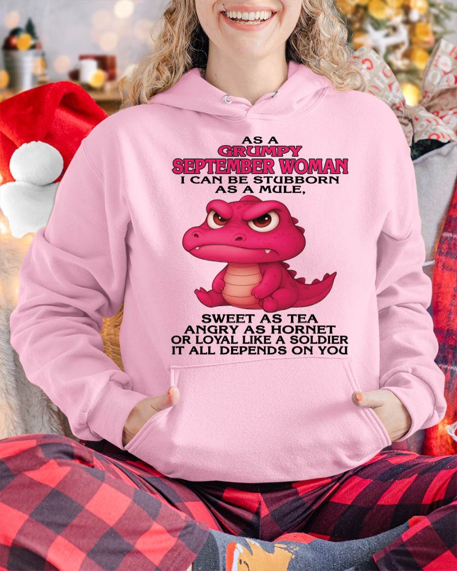 As A Grumpy January Woman - T Shirt For Woman - DOAN09 (SKU09-31-09)