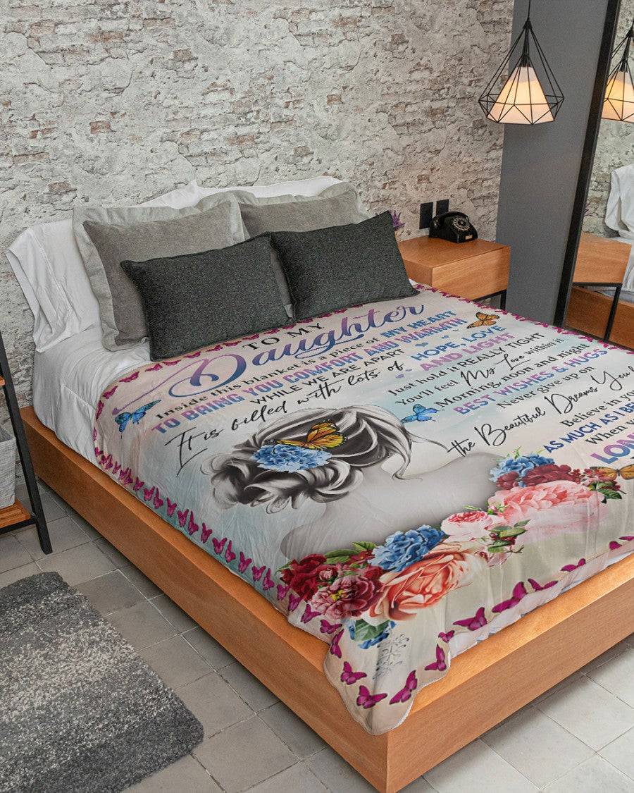 Special Gift For Your Daughter Blanket - From Mom (SKUB12-104)