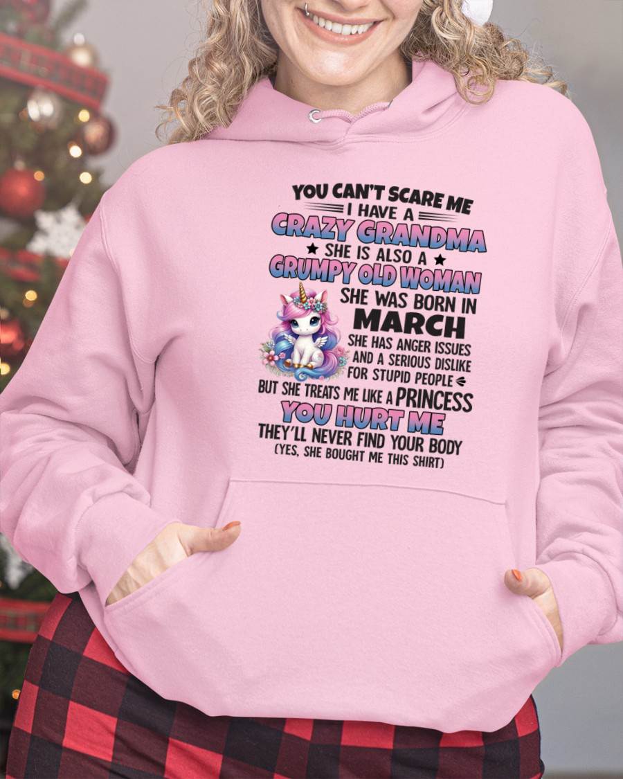 MARCH - YOU CAN'T SCARE ME - GIFT FROM GRANDMA - TIEN03 (SKU09-106-03)
