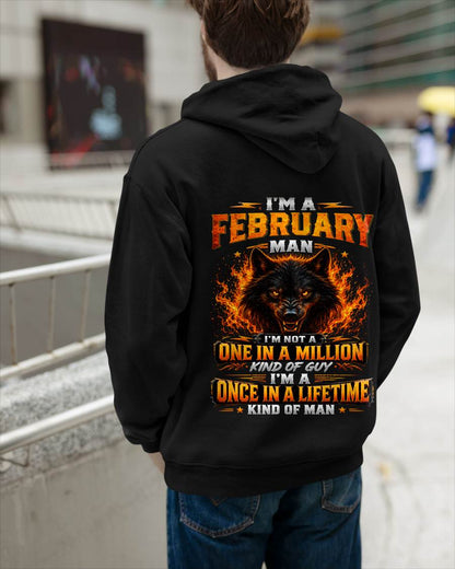 FEBRUARY – "I AM A ONCE IN A LIFETIME KIND OF MAN" – T-SHIRT FOR MEN – TIEN02 (SKU2607-328-02)
