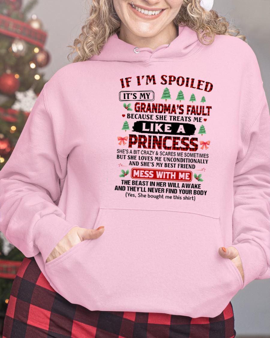 CHRISTMAX T-SHRIT FOR GRANDDAUGHTER - GIFT FROM GRANDMA - TIEN00