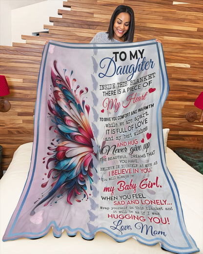 Special Gift For Your Daughter Blanket - From Mom (SKUB11-152)