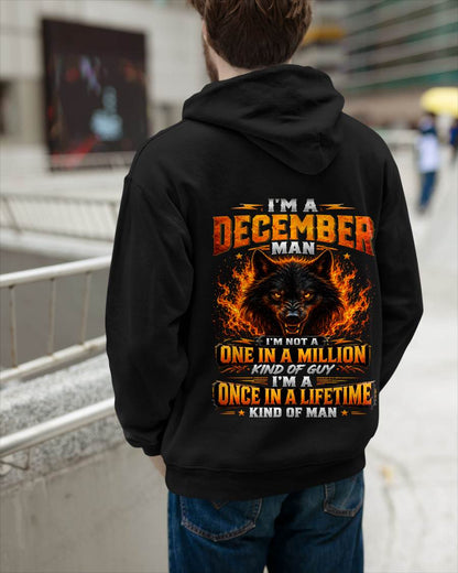 DECEMBER – "I AM A ONCE IN A LIFETIME KIND OF MAN" – T-SHIRT FOR MEN – TIEN12 (SKU2607-328-12)