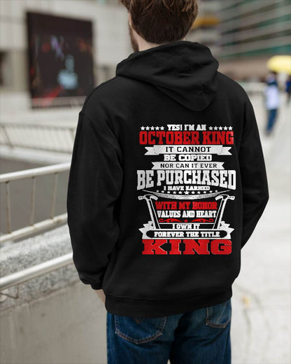 "I'm A King - I Have Earned With My Honor, Value And Heart" – The Cool T - Shirt For Man – TIEN10 (SKU2605-308-10)