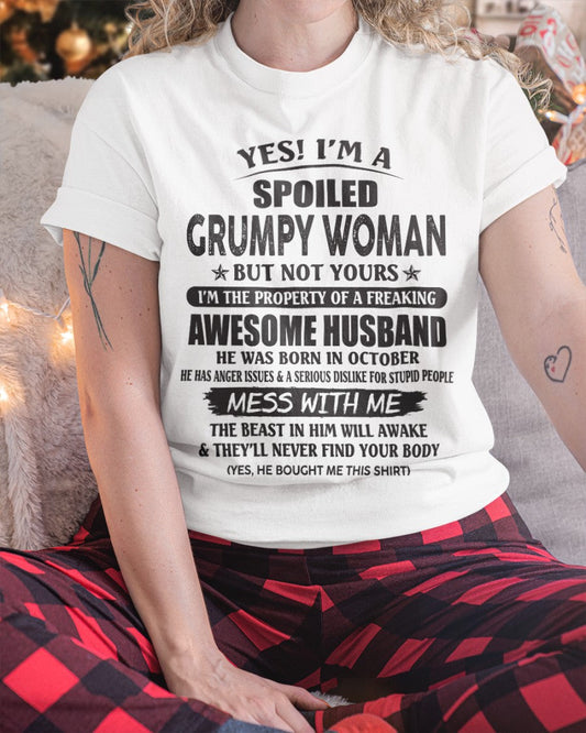 Perfect gift for wife from awesome husband october – ccdi10 (SKU10-21-10)