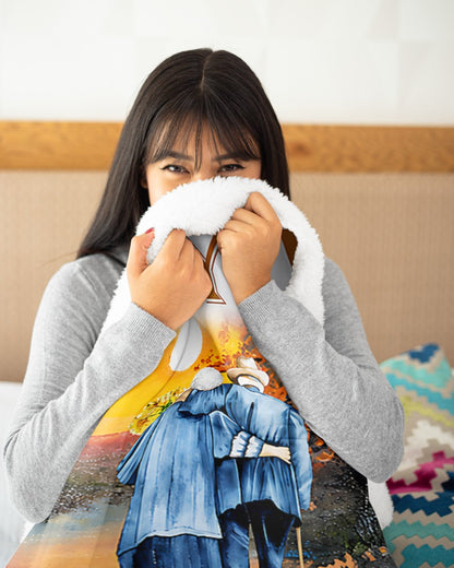 SPECIAL BLANKET TO YOUR WIFE - A WARM HUG FROM HUSBAND - TIEN00 (SKU2607-309)