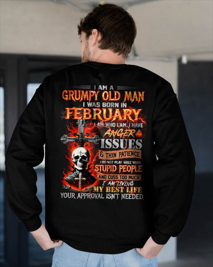 I Am A Grumpy Old Man – T-Shirt For Man – DOAN02 (SKU12-319-02)