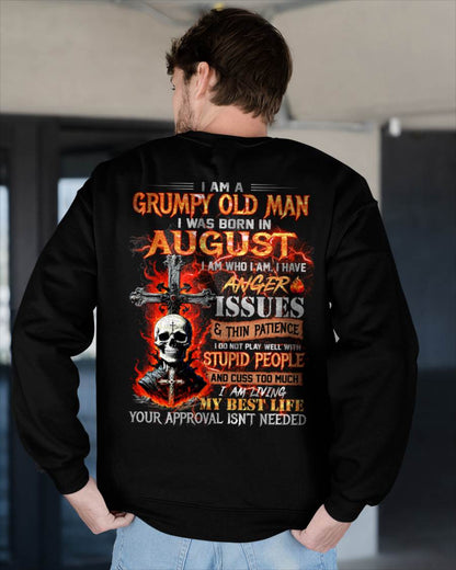 I AM A GRUMPY OLD MAN – T-SHIRT FOR MAN – DOAN08 (SKU12-319-08)